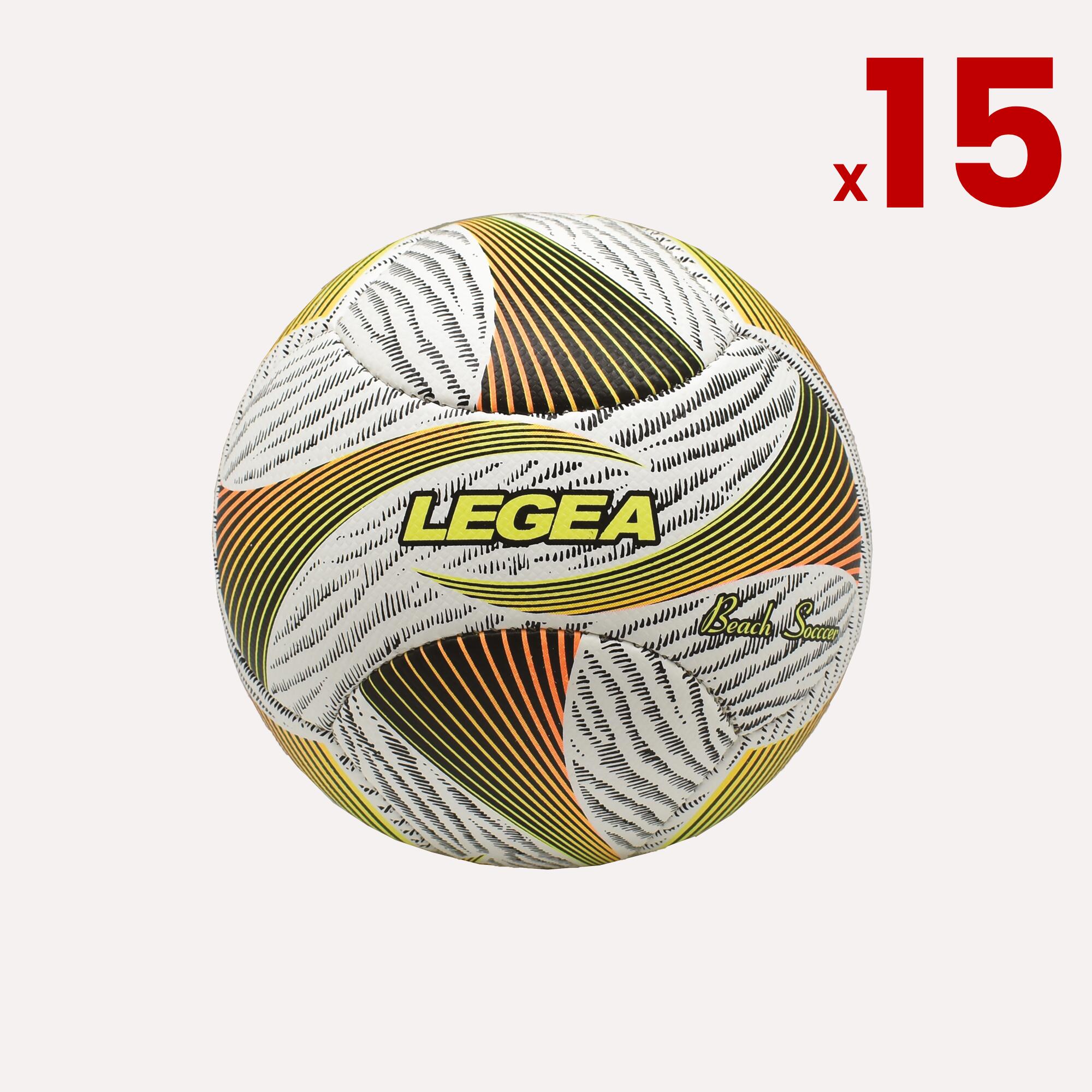 LEGEA Pack van 15 Ballen Rabona Beach Soccer