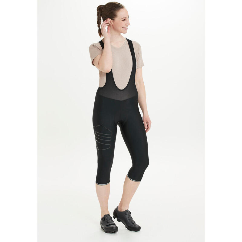 Fahrradanzug Jayne W 3/4 Tights Biken/Radsport Damen Black Atmungsaktiv
