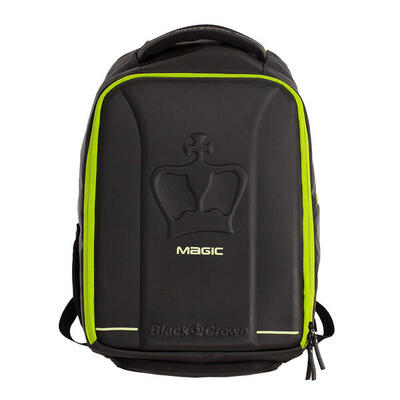 Black Crown Magic Rucksack Schwarz/gelb