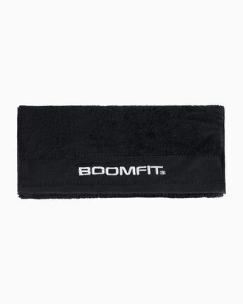 Schwarzes Sporthandtuch Klein - BOOMFIT