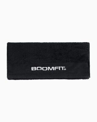 Asciugamano da palestra nero piccolo - BOOMFIT