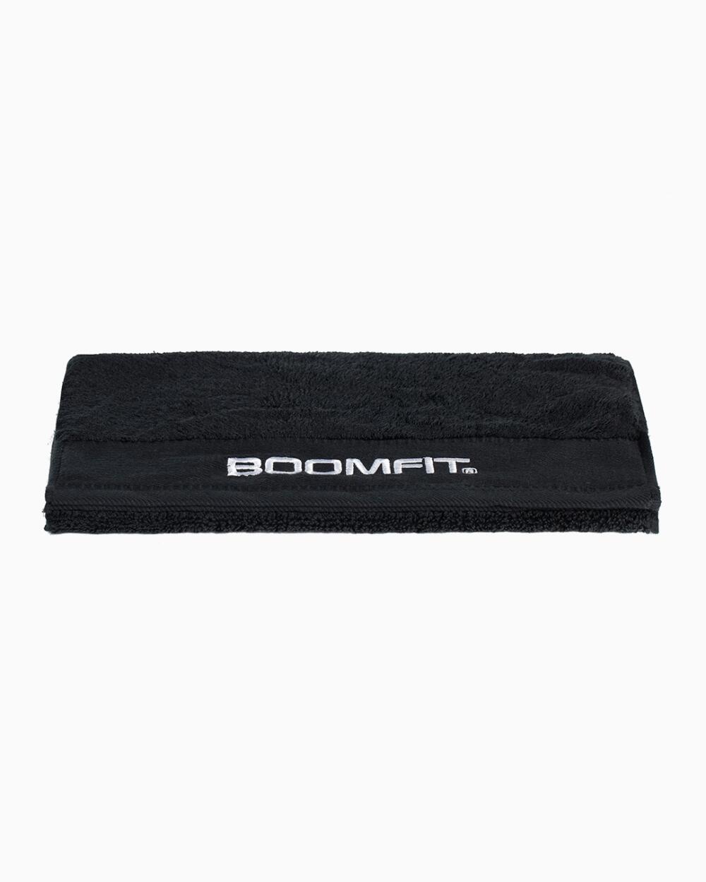 Serviette de Sport Noire Petite - BOOMFIT 3/3