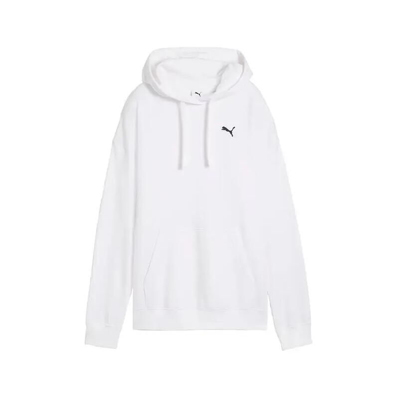Puma Ess relaxed White Polar Fleece Sweatshirts for Men