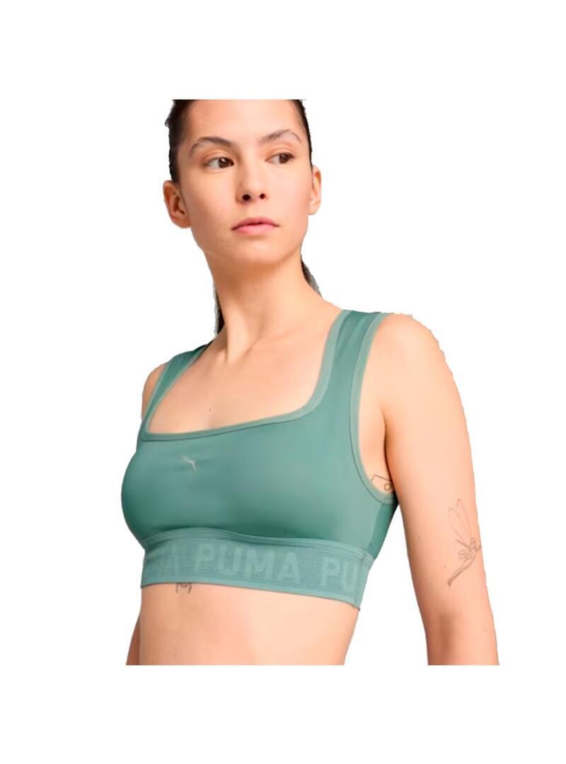 Top para Mulher Puma Lacer Verde 5/5
