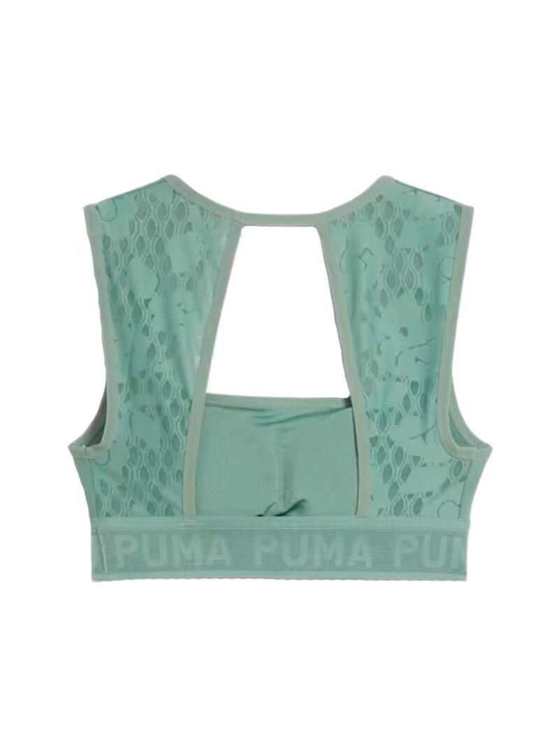 Top para Mulher Puma Lacer Verde 2/5