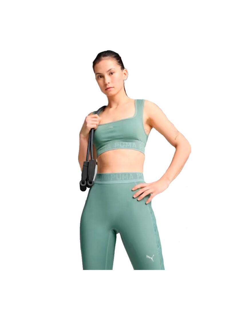 Top para Mulher Puma Lacer Verde 3/5