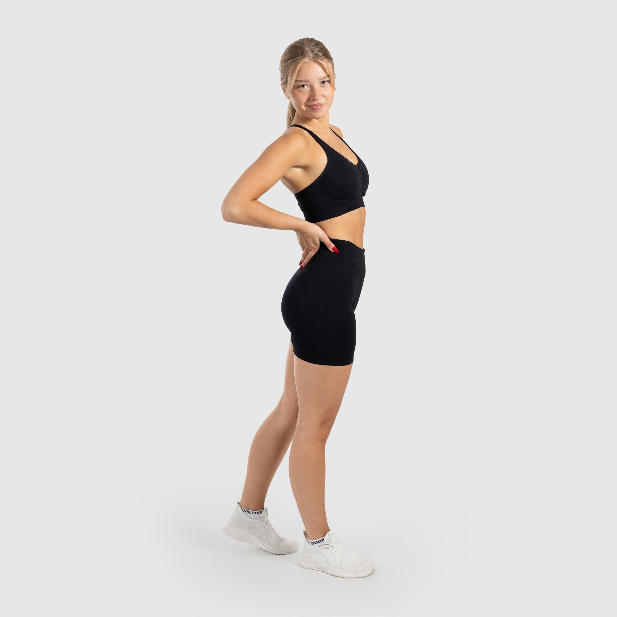 Damen Shorts Phelia Schwarz 3/5