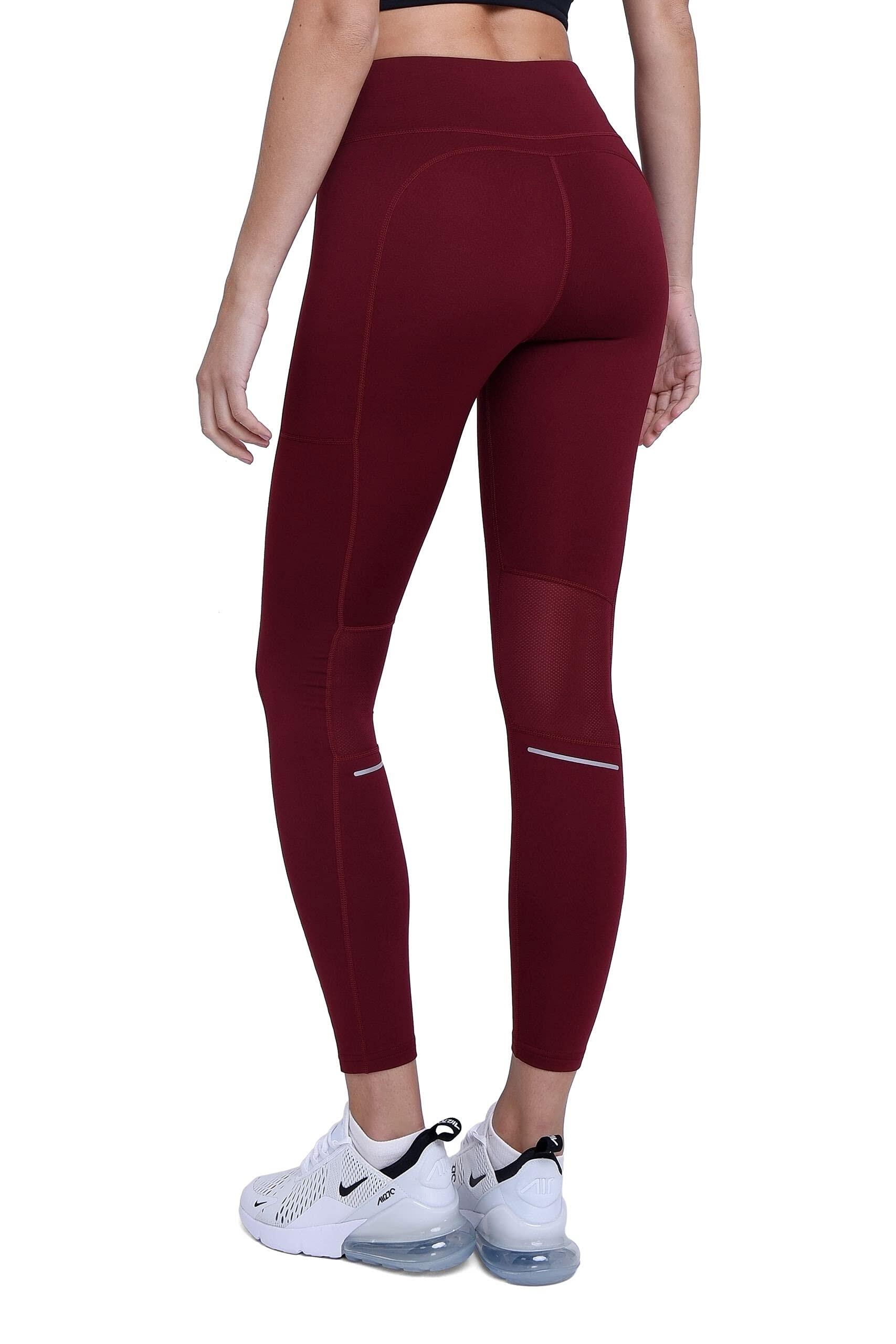 TCA Women's Super Thermal Base Layer Leggings - Cabernet