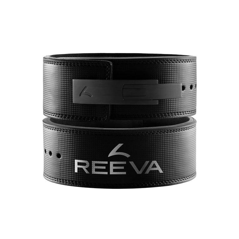 Reeva - Ceinture De Force - Cuir Carbone - Ceinture De Musculation - 13 Mm - Sangle De Tirage - 36 Xs - Decathlon