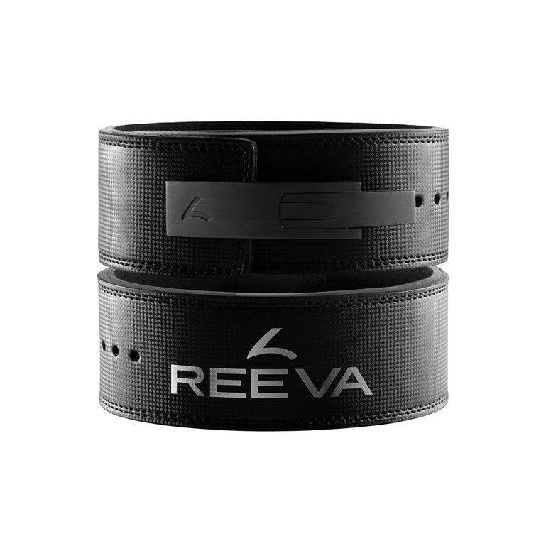 Reeva - Ceinture De Force - Cuir Carbone - Ceinture De Musculation - 13 Mm - Sangle De Tirage - 42 M/l - Decathlon