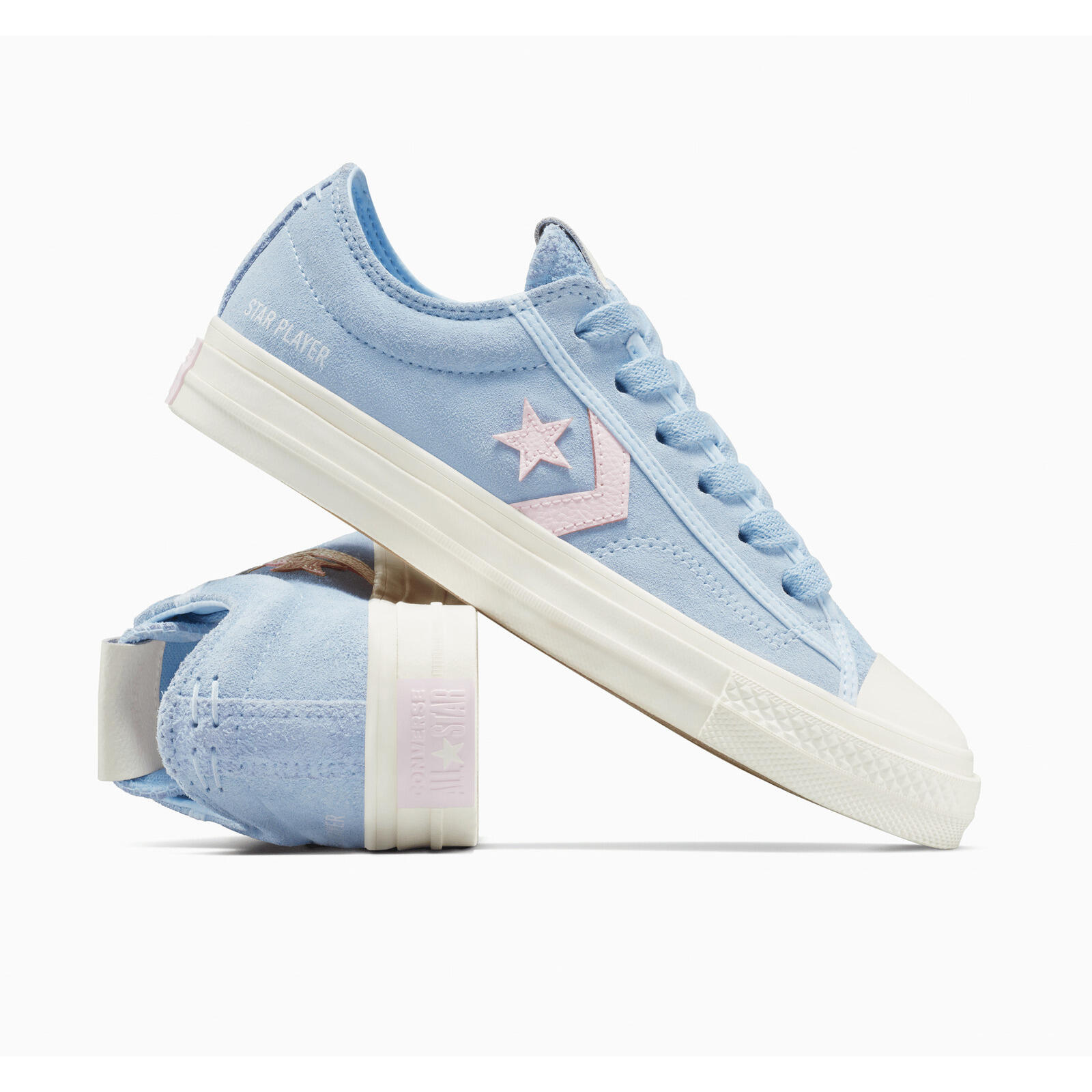 Zapatillas Converse Star Player 76 Colorful Suede, Azul, Mujer