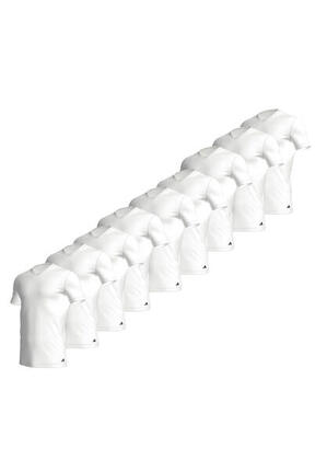 adidas V-Neck T-Shirt Herren V-Ausschnitt Baumwolle 9 er Pack