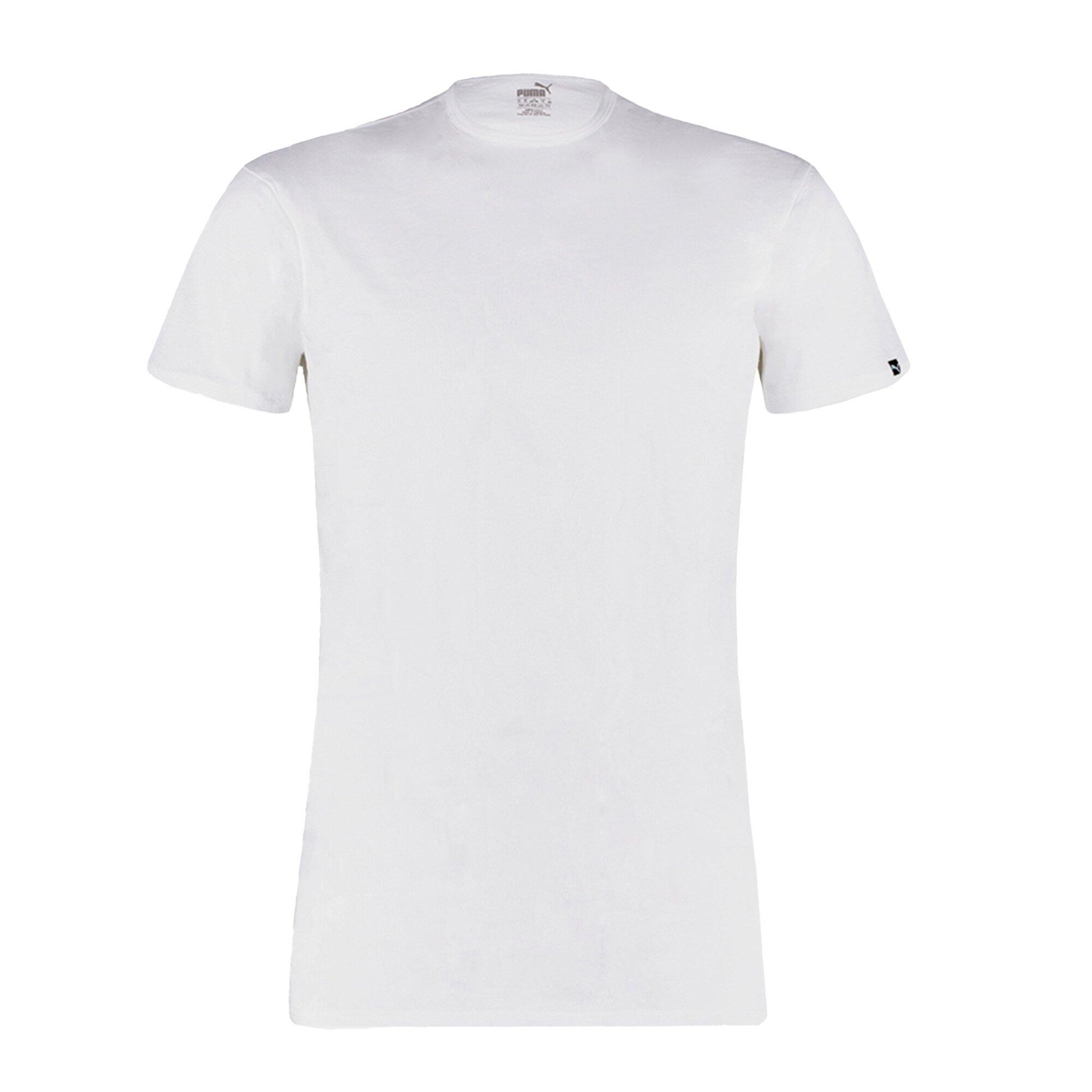 2 er Pack Puma Basic Crew T-Shirt Men Herren Unterhemd Rundhals 3/4