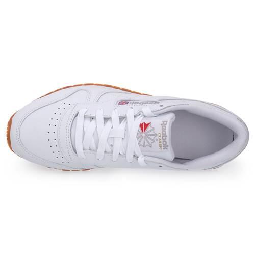 Chaussures Femmes Reebok Classic Leather Blanc