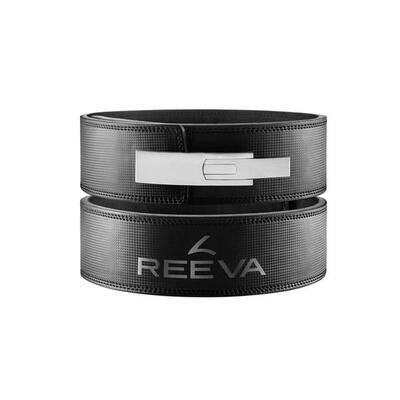 Gewichthefriem - carbonleer - lifting belt - zwart