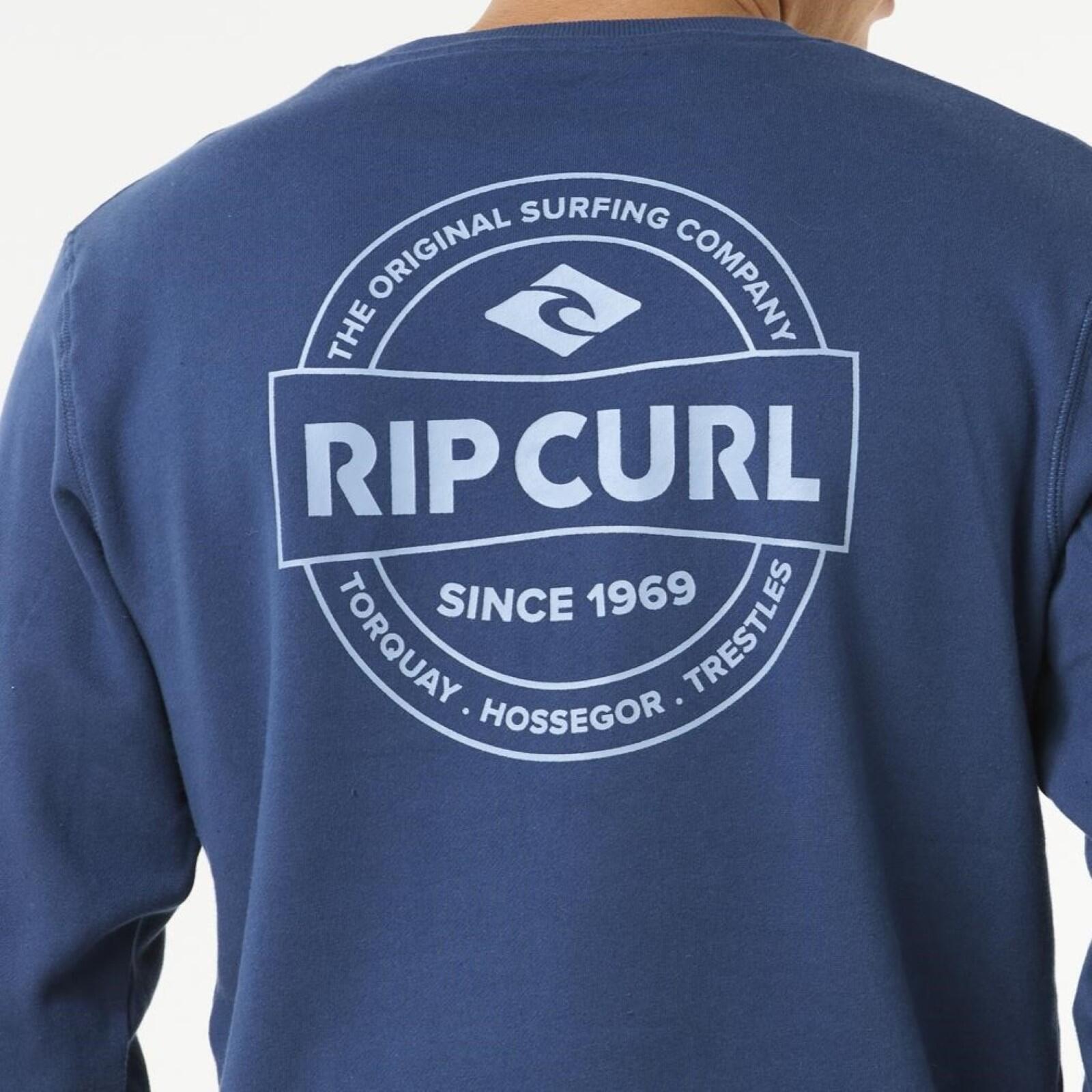 Felpa Rip curl Stapler Crew per uomini 5/7