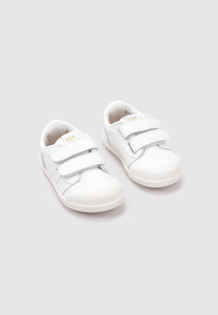 BAREFOOT Baskets Enfants Igor TENNIS Blan 2/6