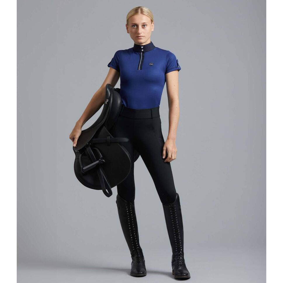 Damskie legginsy jeździeckie z pełną przyczepnością Premier Equine Concerto