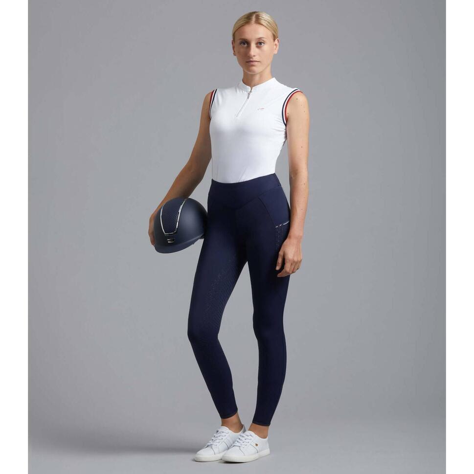 Damskie legginsy jeździeckie z pełną przyczepnością Premier Equine Aporia