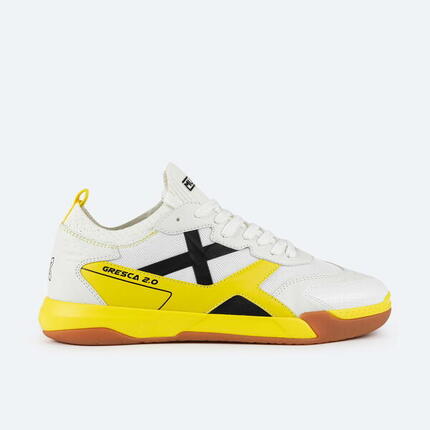 Zapatilla de fútbol sala MUNICH Gresca adulto 2.0 blanco