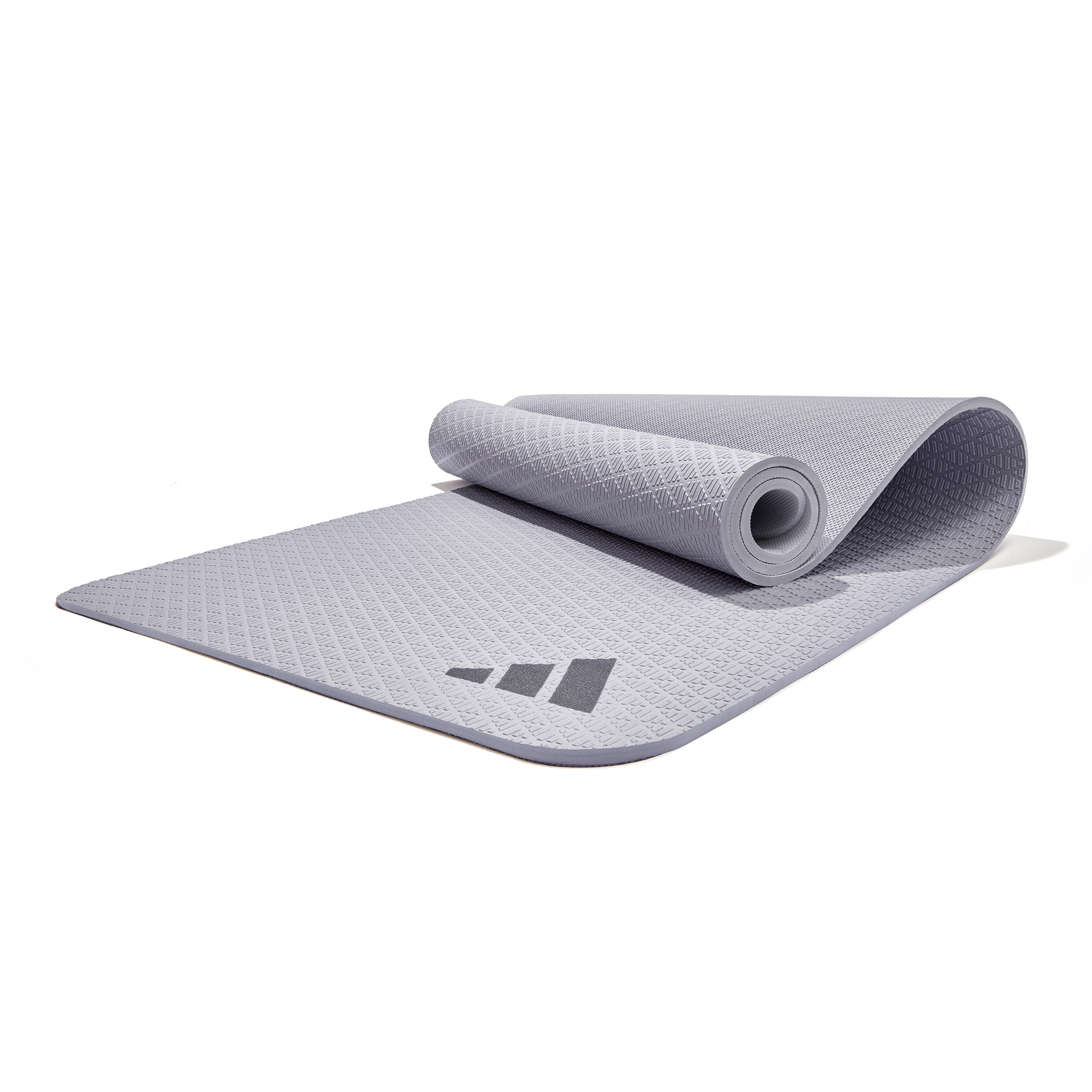 Adidas - Tapis De Yoga - 10mm - Silver Violet - Tapis De Yoga - Gris - 10 Mm - Decathlon