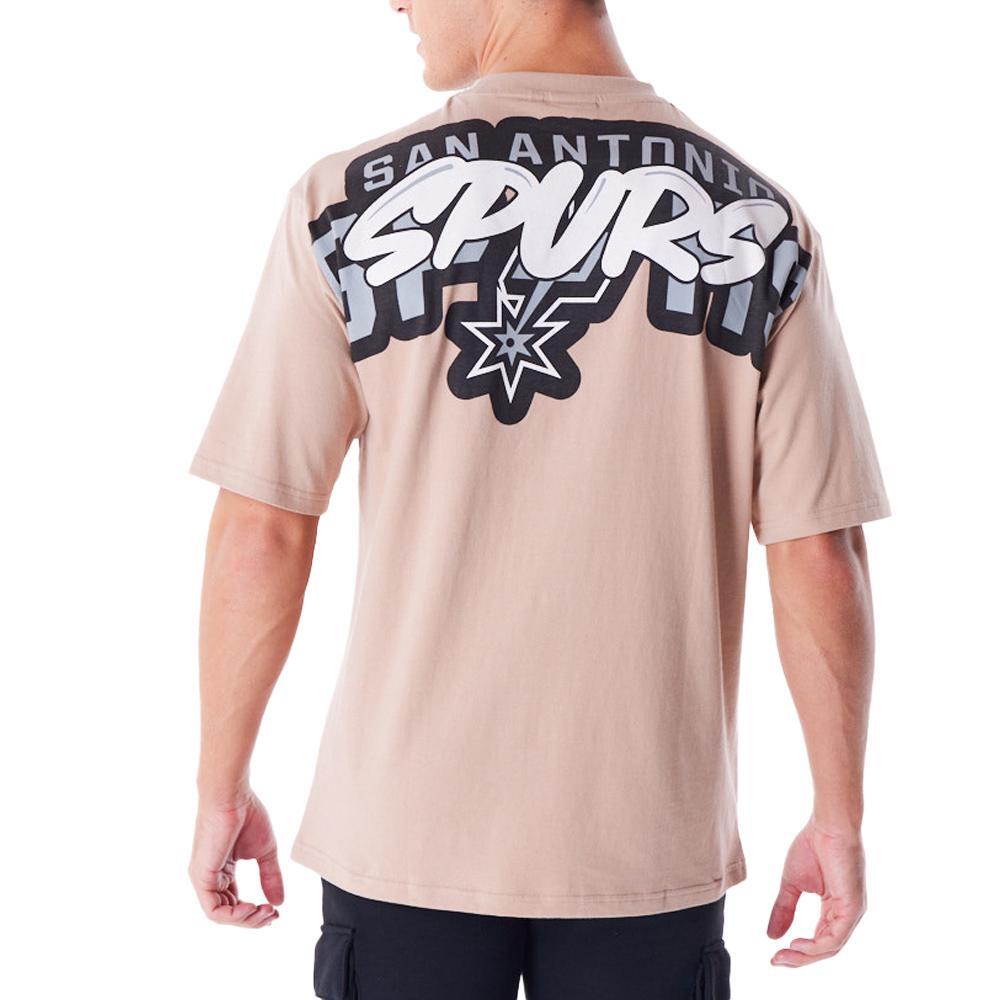 T-shirt Beige Homme New Era Nba Spurs 2/2