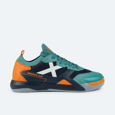 Zapatilla de fútbol sala MUNICH Gresca adulto 2.0 negro