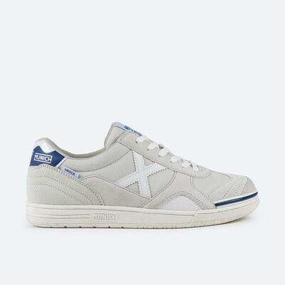 Zapatilla de fútbol sala MUNICH Gresca adulto gris