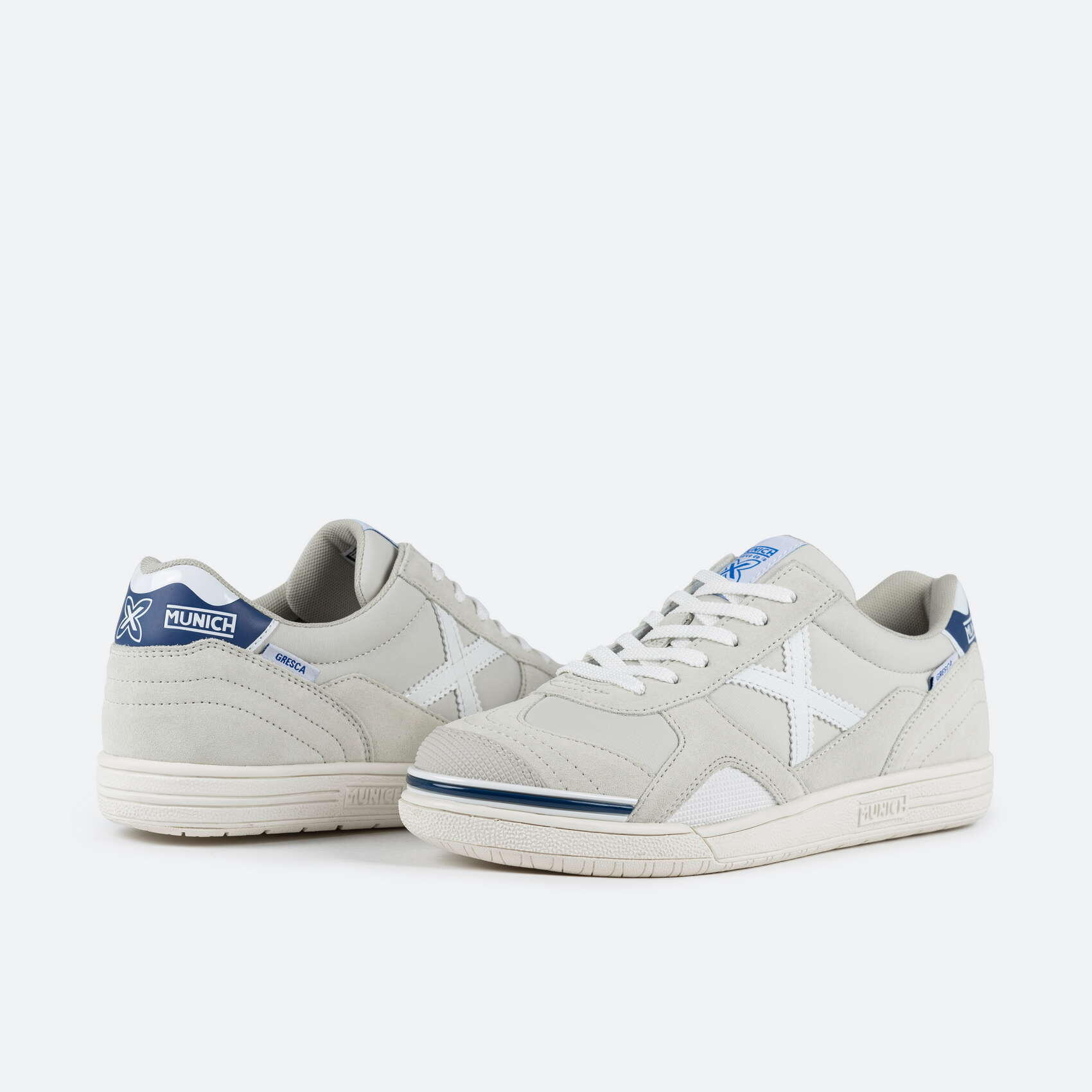 Scarpe Da Ginnastica Munich Gresca Unisex: Basse, Leggere, Per Calcetto