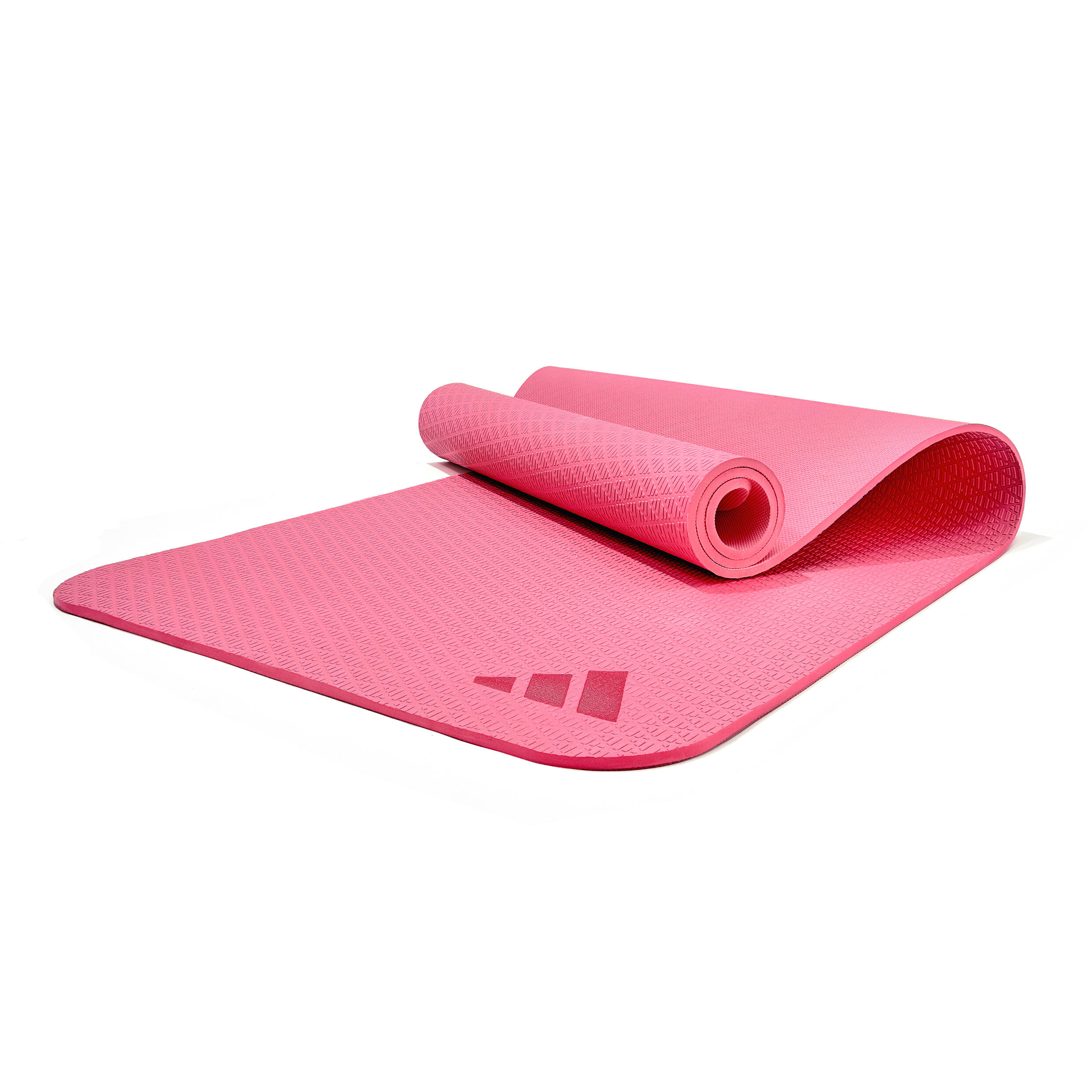 Adidas - Tapis De Yoga - 10mm - Pink Fusion - Tapis De Yoga - Rose - 10 Mm - Decathlon