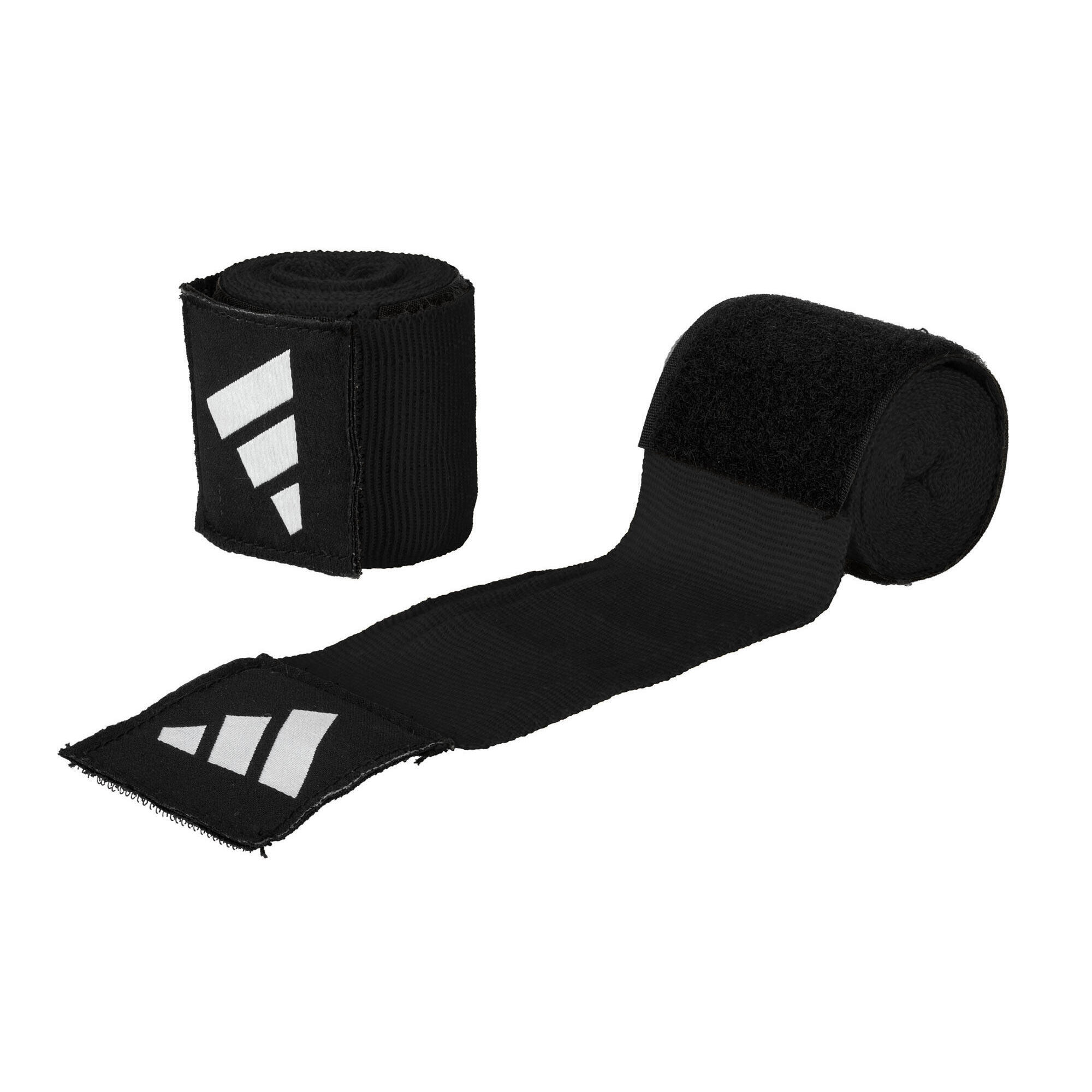 Adidas - Bande De Maintien Boxe  (couleur : Noir - Taille : 2,55m) - Gants De Boxe - Noir - Decathlon