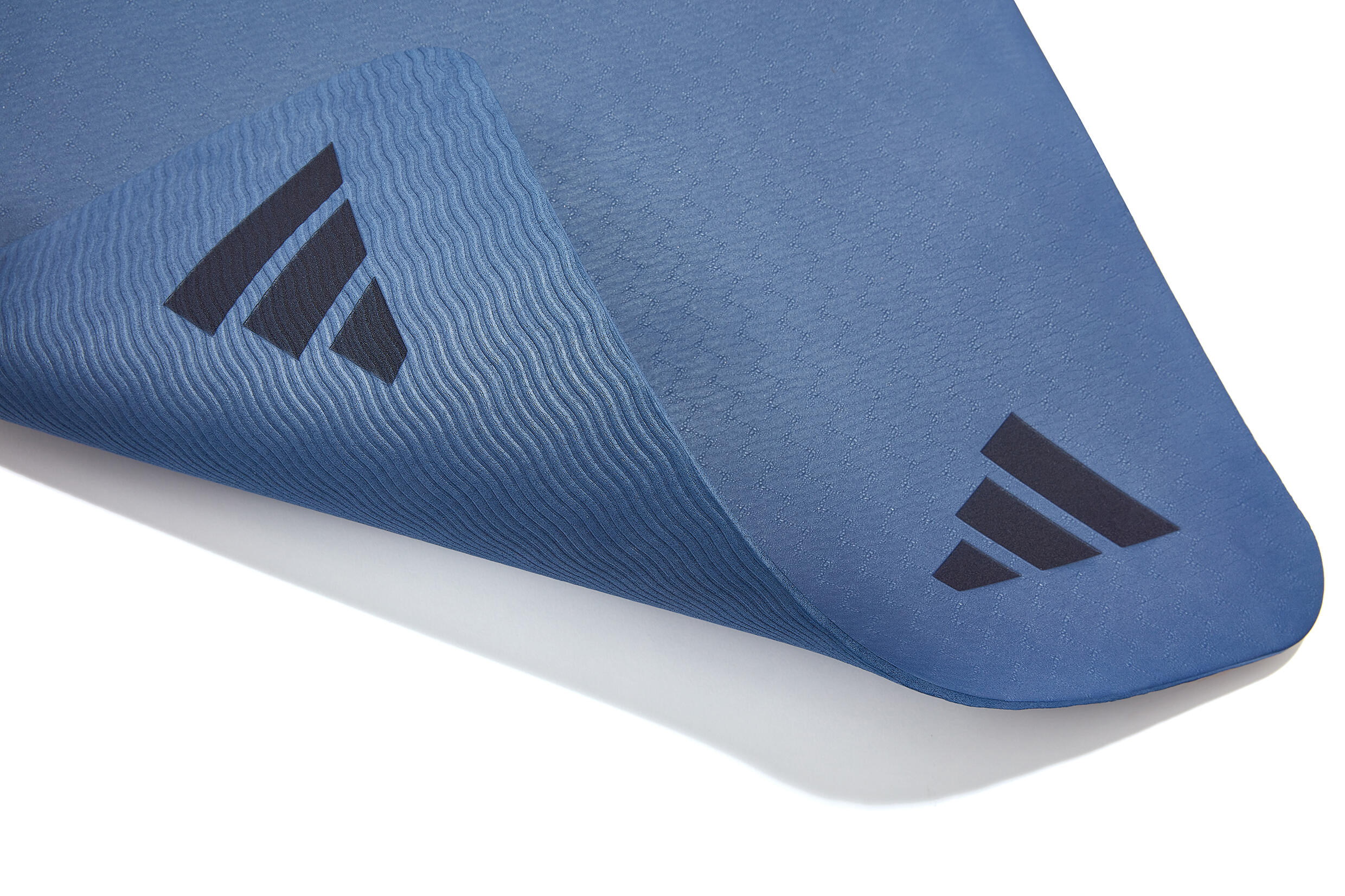 Adidas Yoga Mat 5 mm, ferme, bleu traçant 3/6