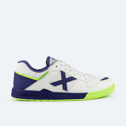 Zapatilla de futbol sala MUNICH Continental V2 blanco