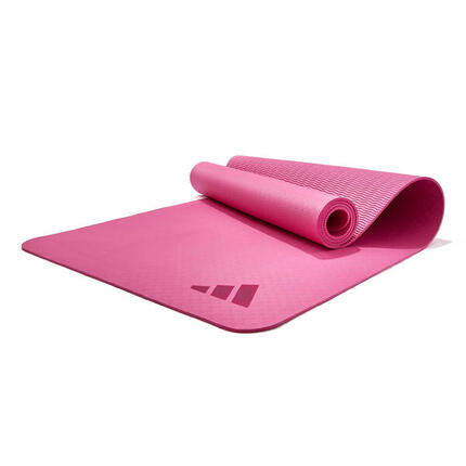 Tapis de yoga 5 mm, ferme, preloved fuchsia