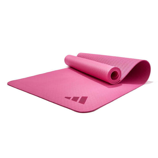 Tapis de yoga 5 mm, ferme, preloved fuchsia