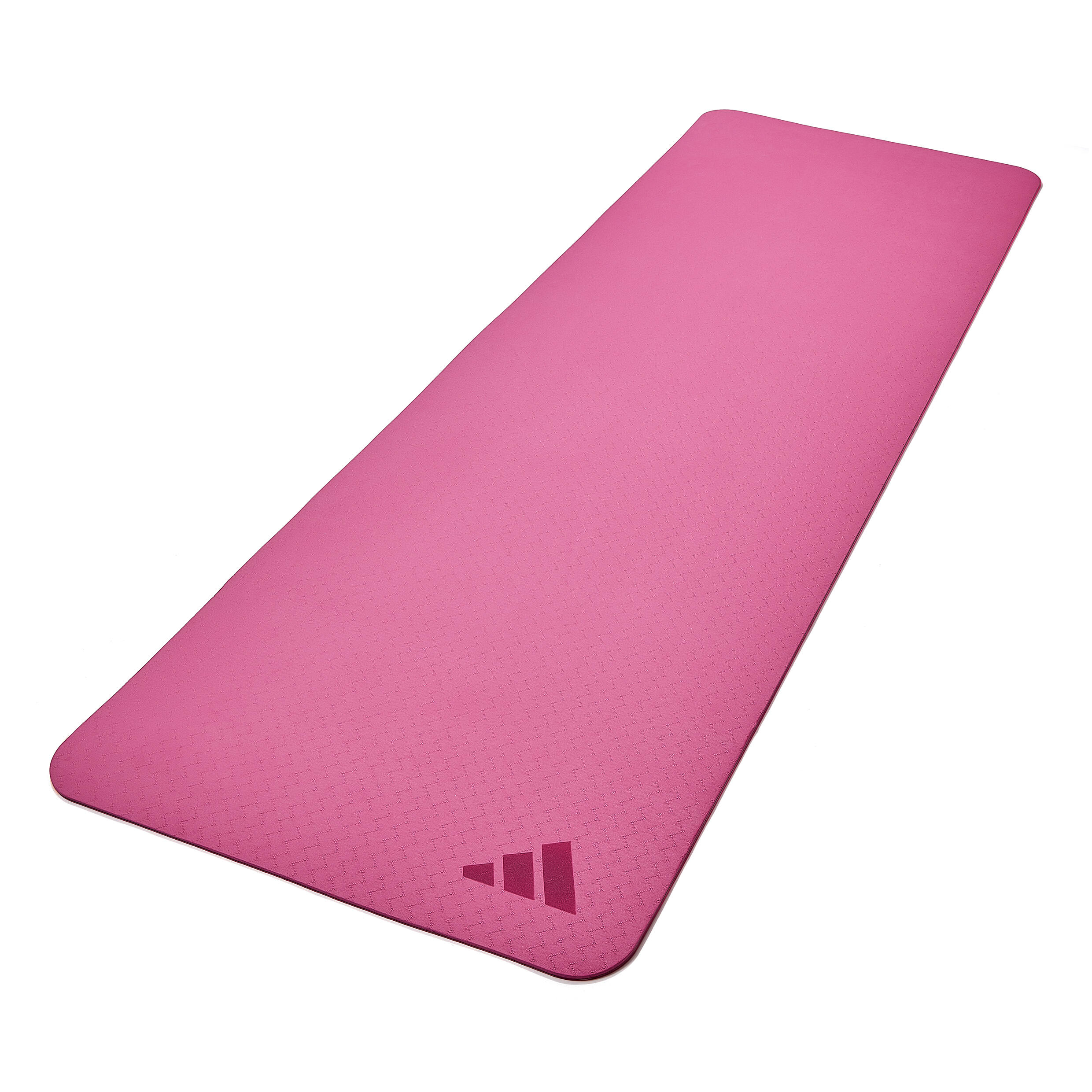 Tapis de yoga Adidas 5 mm, ferme, preloved fuchsia 2/6
