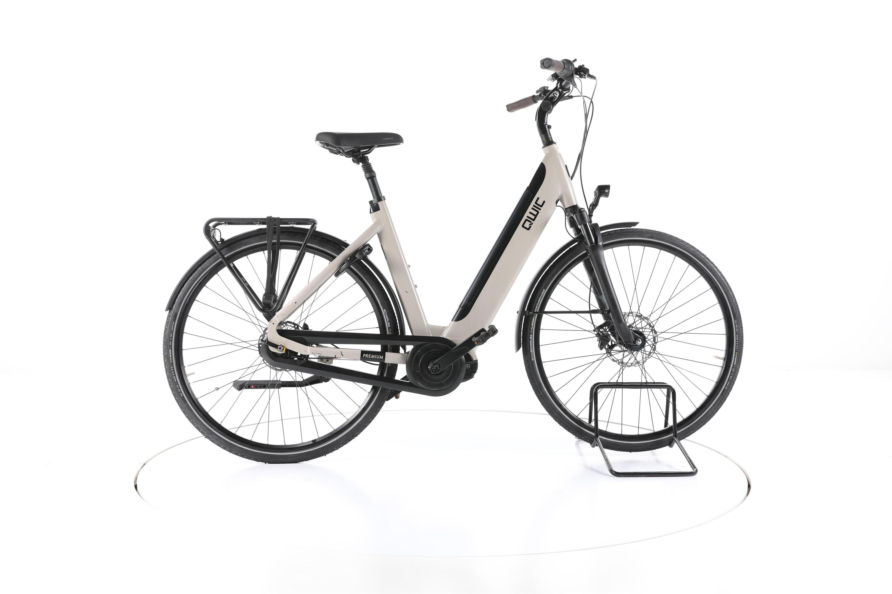 QWIC Tweedehands - QWIC Premium-i MN7+ City E-Bike Lage instap - Goed