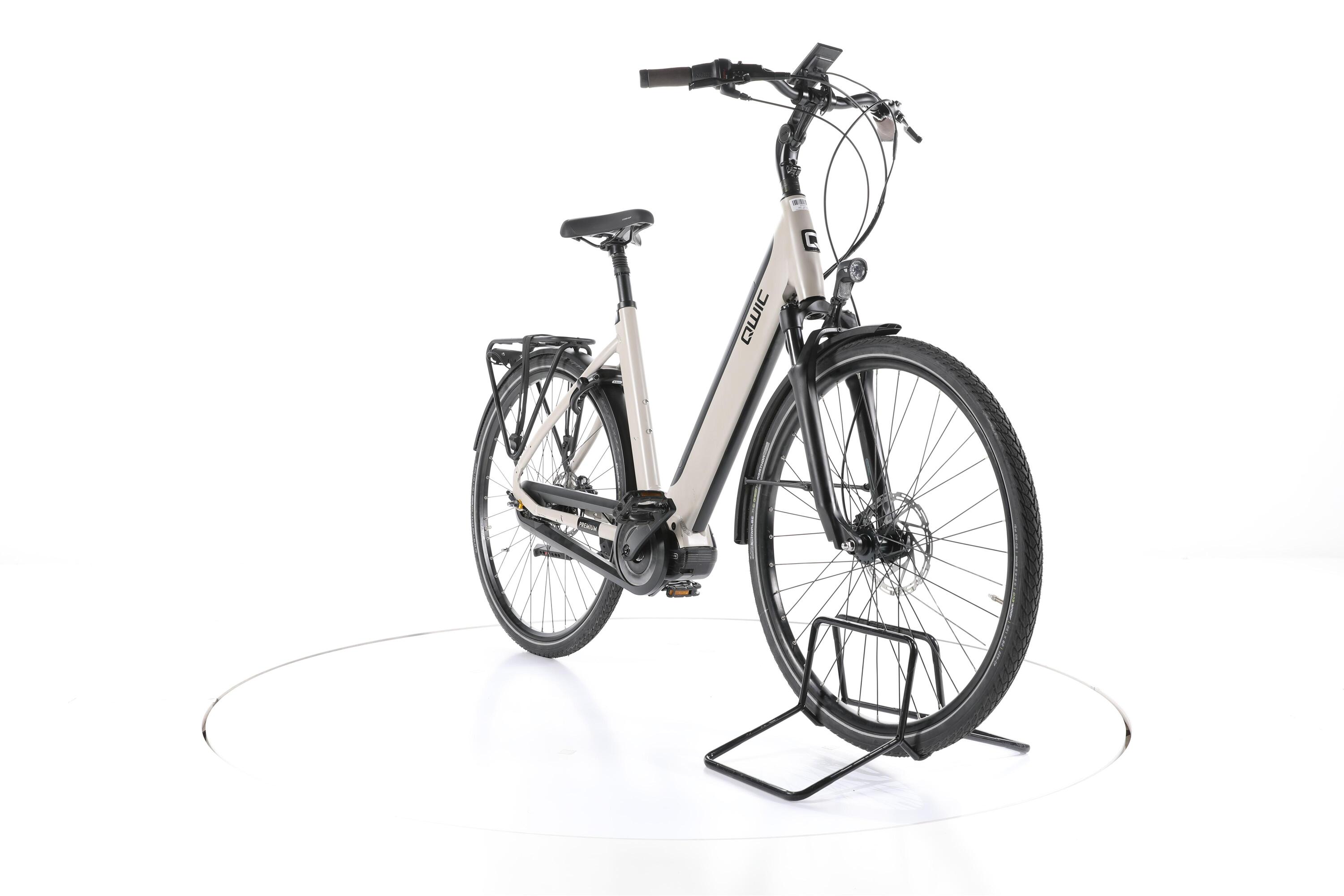 Tweedehands - QWIC Premium-i MN7+ City E-Bike Lage instap - Goed 3/7