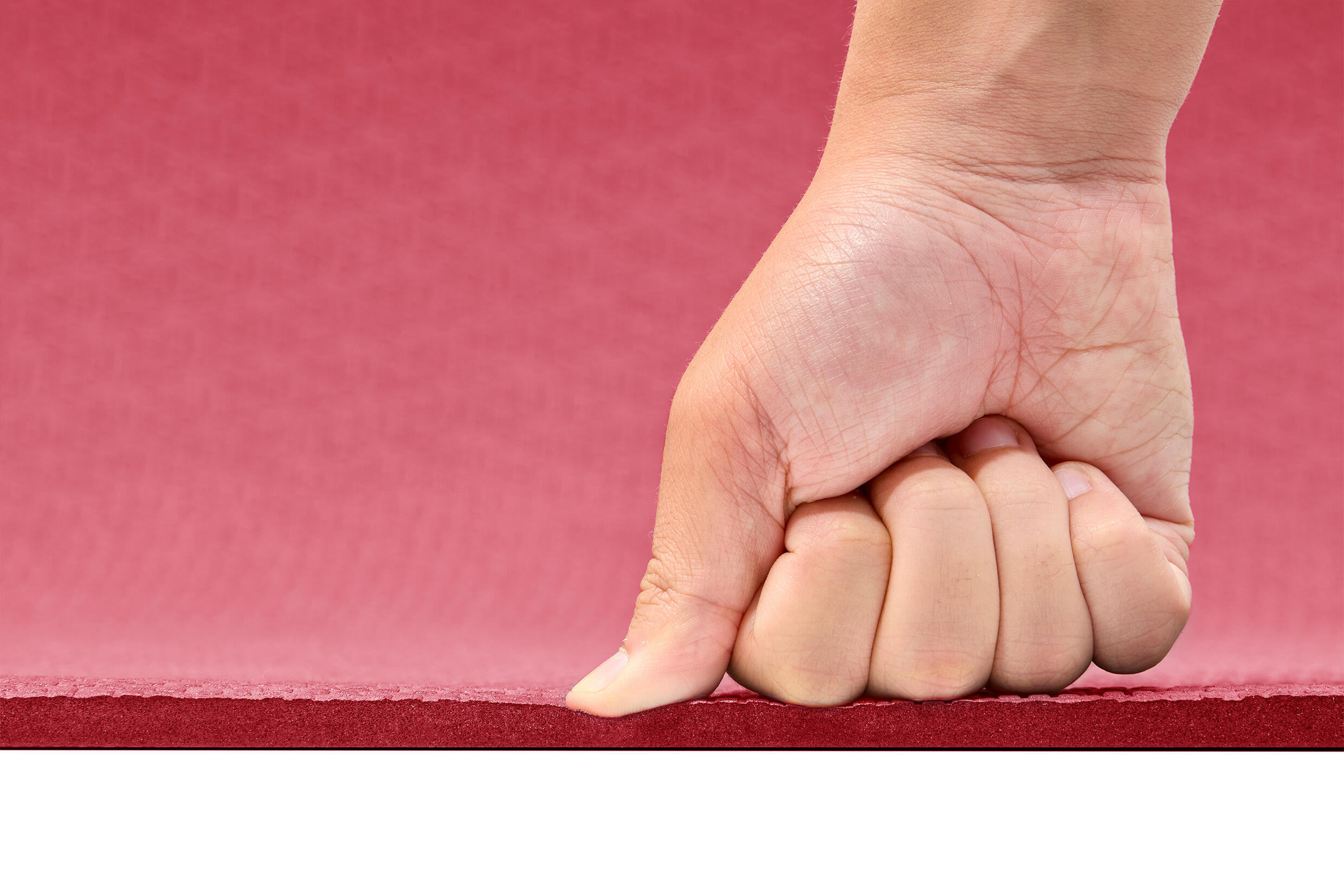 Tapis de yoga  - 10 mm - Collegiate Burgundy 5/7