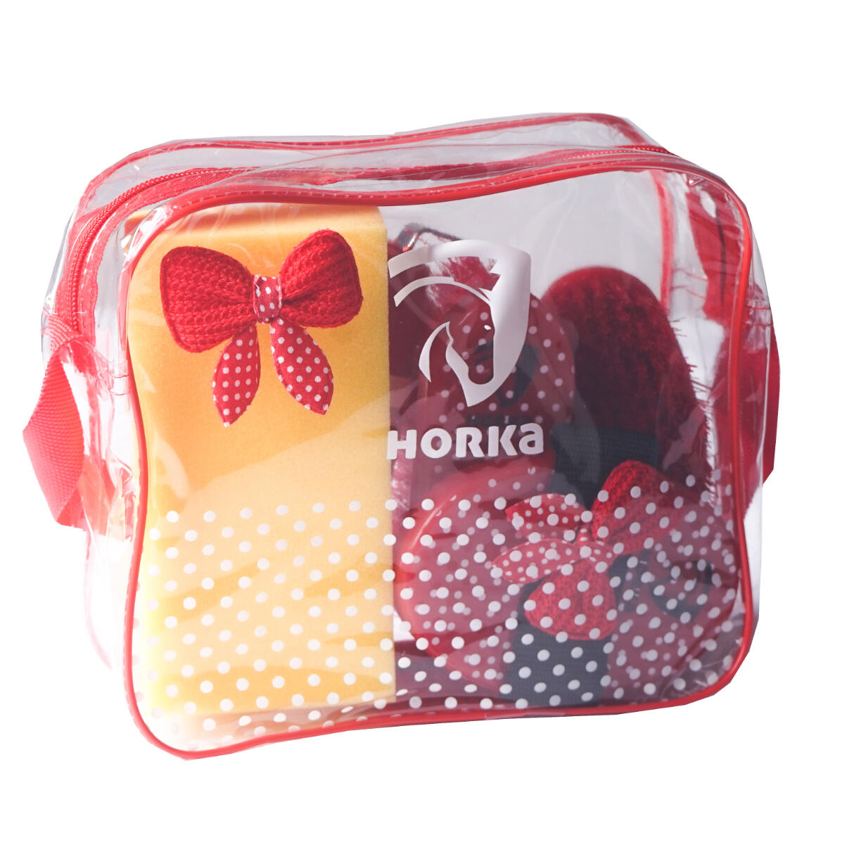 Horka - Sac De Toilettage Horka Dot - Boîte De Pansage - Rouge - Taille Unique - Decathlon