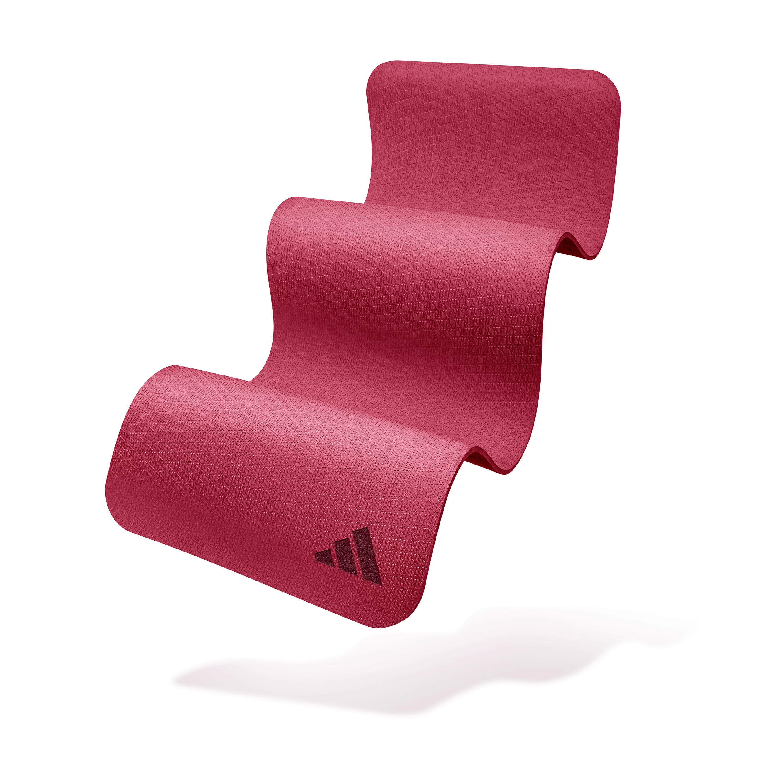 Tapis de yoga  - 10 mm - Collegiate Burgundy 6/7