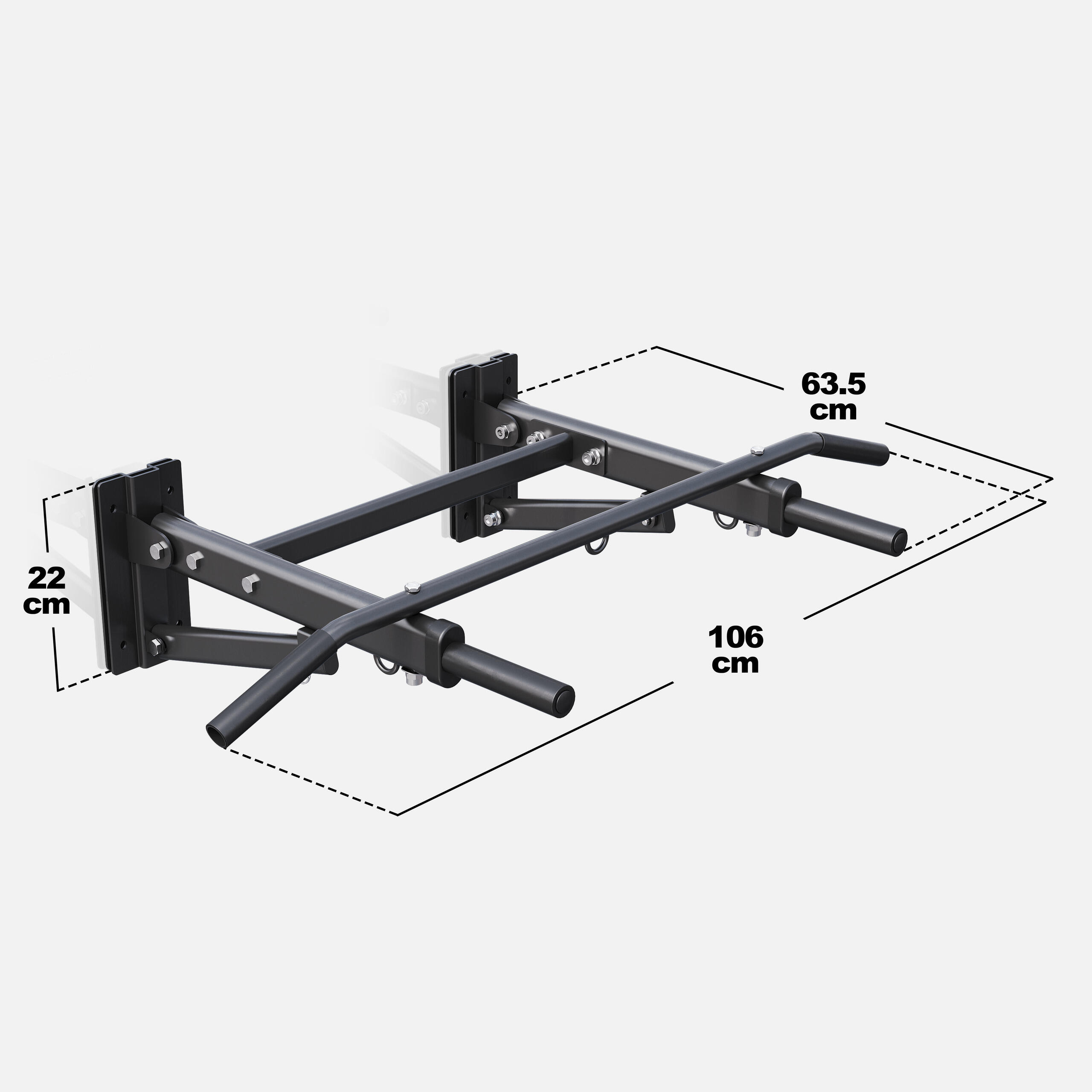 Barra per trazioni - 4in1 pieghevole 2/7