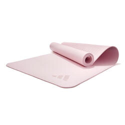 Tapis de yoga 5 mm, ferme, clear pink