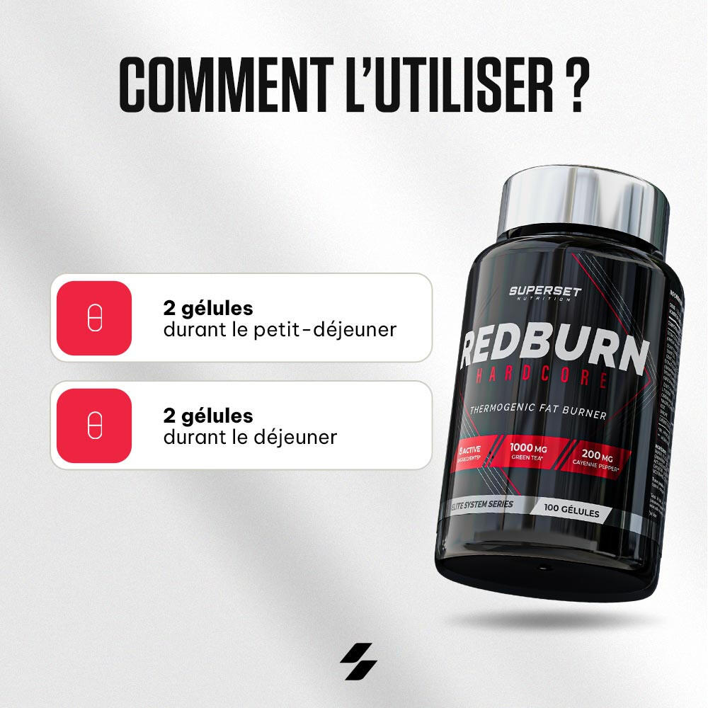 Brûleurs De Graisse | Redburn Hardcore (100 Caps) 3/5