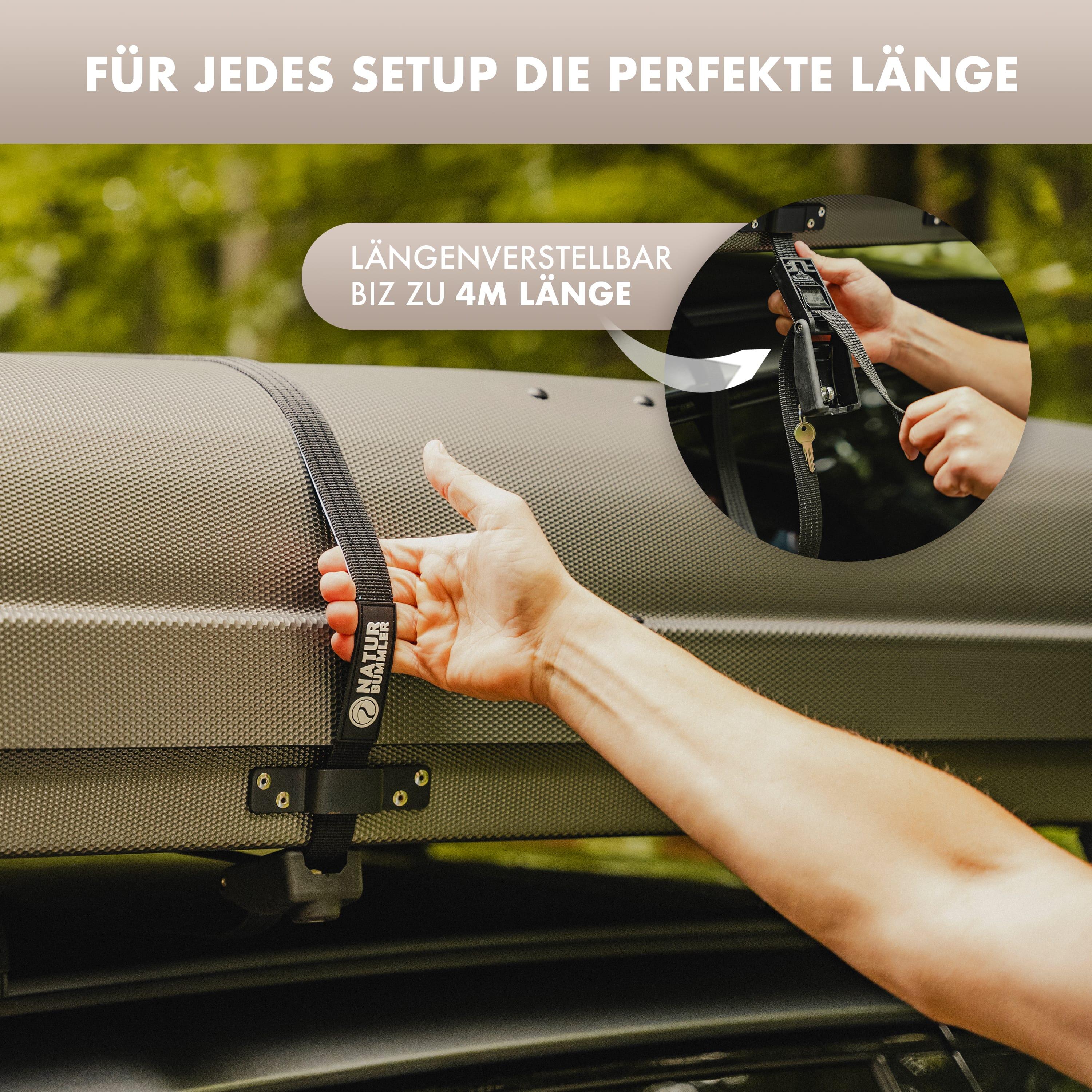 NATURBUMMLER® Abschließbarer Spanngurt 3/5