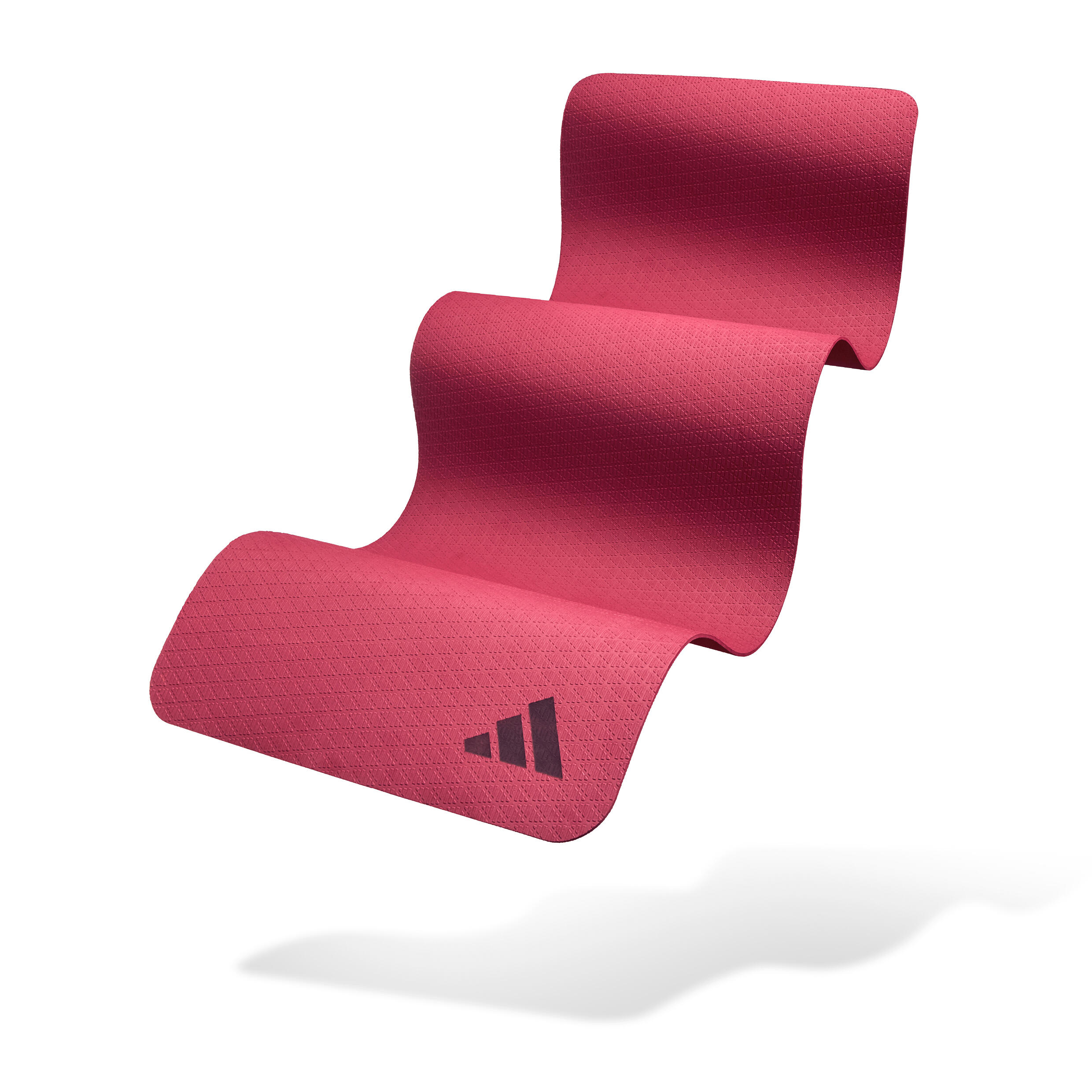 Tapis de yoga - 6mm - Bourgogne universitaire 3/7