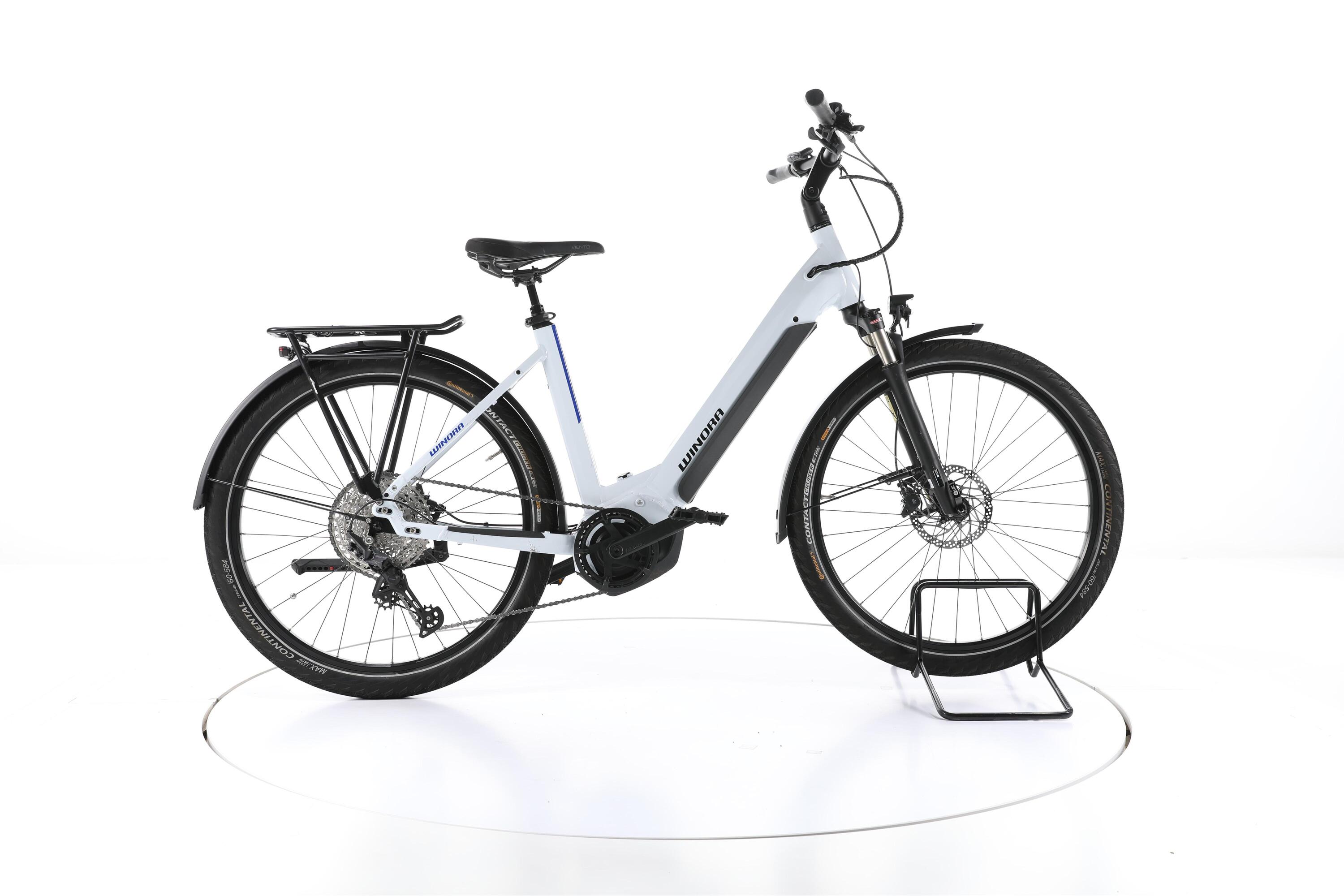 WINORA Refurbished - Winora Yucatan 12 Trekking E-Bike Lage instap 2021 - Zeer goed