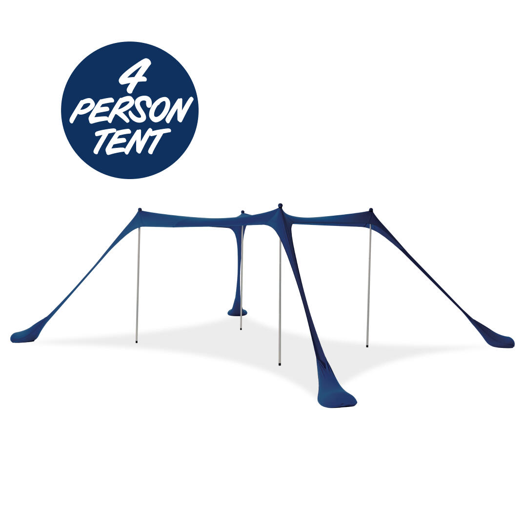 SUN NINJA Tente Pop Up de Plage - Tente de Plage Anti UV pour Bebe - Protection 1/5