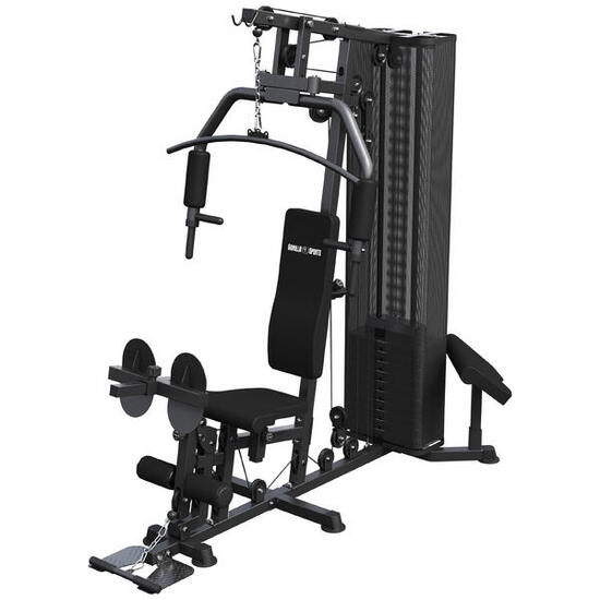 Appareil Musculation Multi Gym - Station Musculation Multifonction, Home Trainer
