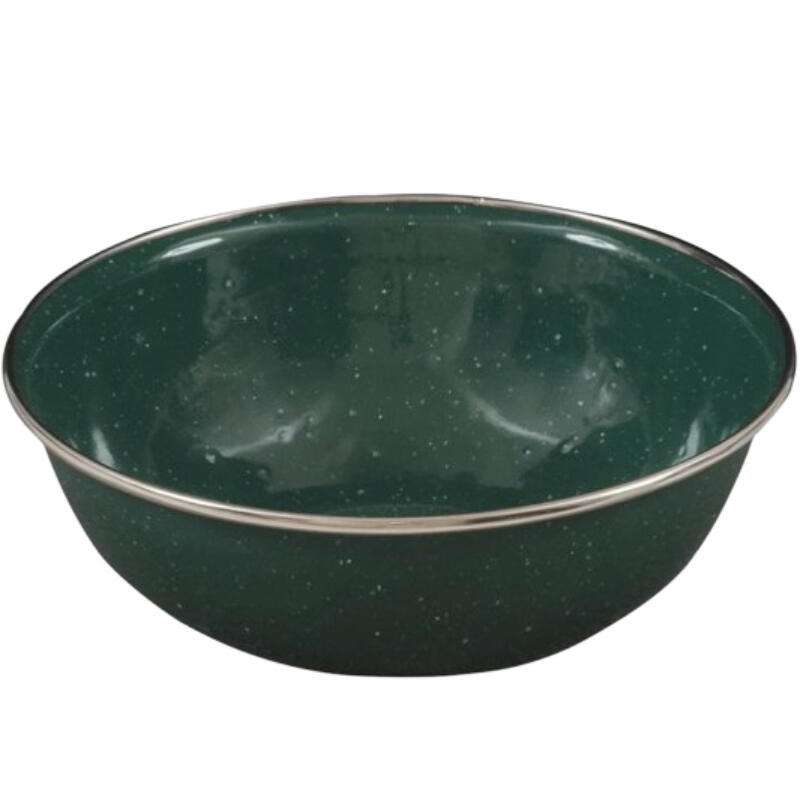 HIGHLANDER Highlander Deluxe Enamel Bowl Green